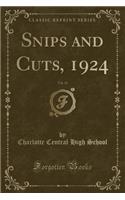Snips and Cuts, 1924, Vol. 14 (Classic Reprint)