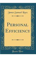 Personal Efficiency (Classic Reprint)