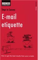Steps to Success E-mail Etiquette