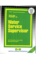 Water Service Supervisor