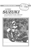 Suzuki GS1100 Fours (Chain Drives) Motorcycle (1980-1981) Service Repair Manual