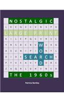 Nostalgic Large Print Word Search: The 1960s(English)