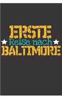 Erste Reise nach Baltimore