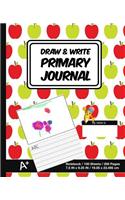 Draw & Write Primary Journal: School Design (18) - Kids Primary Drawing Writing Journal - Story Notebook For Home & School [Classic]