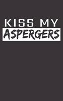 Aspergers Autism Notebook Journal: Aspergers Autism Notebook Journal Gift Dot Grid 6 x 9 120 Pages