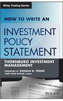How to Write Investment Policy