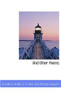 And Other Poems