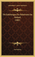 Die Einleitungen Der Relativsatze Im Heiland (1881)