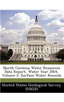 North Carolina Water Resources Data Report, Water Year 2004, Volume 2