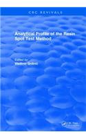 Analytical Profile of the Resin Spot Test Method