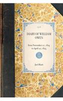 Diary of William Owen: From November 10, 1824 to April 20, 1825