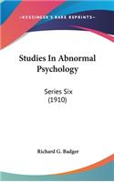 Studies In Abnormal Psychology