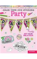 Color Your Own Stickers Party