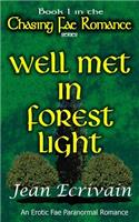 Chasing Fae Romance Book 1 Well Met in Forest Light