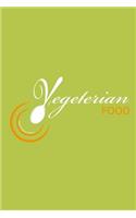 Blank Recipe Book: Vegetarian Food