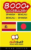 8000+ Spanish - Bengali Bengali - Spanish Vocabulary