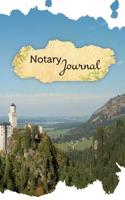 Notary Journal: 50 Pages, 5.5 X 8.5 French Chateau