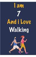 I am 7 And i Love Walking