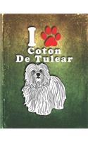 Coton De Tulear: Dog Journal Notebook for Puppy Owner Lightly Lined Pages Daily Journal Diary Notepad