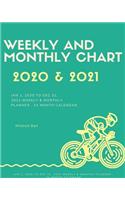 Weekly and Monthly Chart 2020 & 2021: Jan 1, 2020 to Dec 31, 2021: Weekly & Monthly Planner . 24 Month Calendar