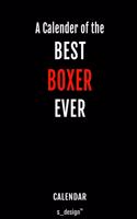 Calendar for Boxers / Boxer