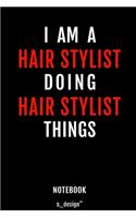 Notebook for Hair Stylists / Hair Stylist