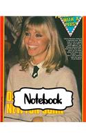 Notebook: Olivia Newton-John English-Australian Singer, Songwriter Single You're the One That I Want Greatest Hit, Large Notebook for Drawing, Doodling or Wri