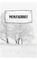 Montserrat: Ruled Travel Diary Notebook or Journey Journal - Lined Trip Pocketbook for Men and Women with Lines