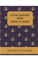 Clean Sailing with Hope & Faith