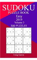 300 Easy Sudoku Puzzle Book 2019