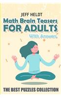 Math Brain Teasers For Adults With Answers