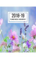 2018-19 Planner Weekly and Monthly: July 2018 to June 2019 Planner - 8 x 10 Inches - Paperback(44 Academic Planner One)