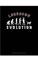 Labrador Evolution: Composition Notebook: Wide Ruled