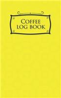 Coffee Log Book