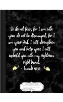 Isaiah 41-10 Bible Verse Composition Notebook