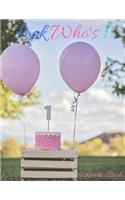 Look Who's 1 Guest Book: First Baby Birthday Anniversary Party Guest Book. Spacious Layout To Use As You Wish For Names & Addresses, Sign In Or Advice, Wishes, Comments Or P