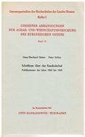 Schrifttum Uber Das Karakulschaf