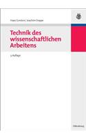 Technik Des Wissenschaftlichen Arbeitens