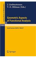 Geometric Aspects of Functional Analysis