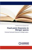 Fixed point theorems in Menger spaces
