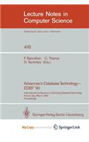Advances in Database Technology - Edbt '90: International Conference on Extending Database Technology. Venice, Italy, March 26-30, 1990, Proceedings.