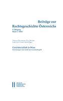 Beitrage Zur Rechtsgeschichte Osterreichs