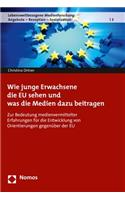 Wie Junge Erwachsene Die Eu Sehen Und Was Die Medien Dazu Beitragen: Zur Bedeutung Medienvermittelter Erfahrungen Fur Die Entwicklung Von Orientierungen Gegenuber Der Eu