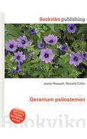 Geranium Psilostemon: (English)
