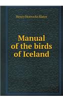 Manual of the birds of Iceland