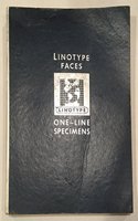 One-Line Specimens: Linotype Faces