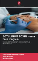 BOTULINUM TOXIN - uma bala mágica.