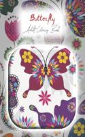 Adult Coloring Book Butterfly