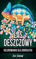 Las Deszczowy Kolorowanka Dla Doroslych