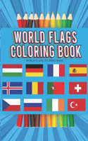 World Flags Coloring Book: A great geography gift for kids and adults Learn and Color all countries of the world